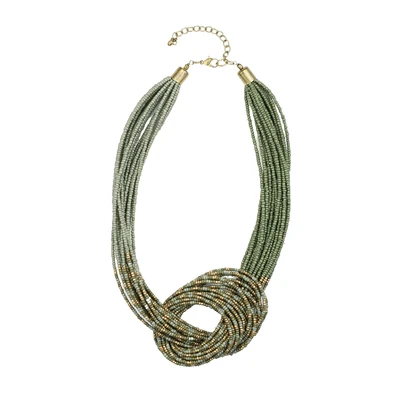 Abbildung von COLLEZIONE ALESSANDRO Kette mit Anhänger &quot;Devi&quot;, mehrreihige Knoten