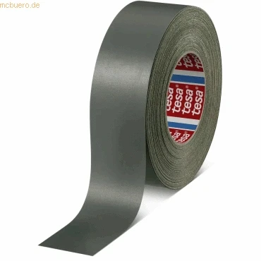 Abbildung von 3 x Tesa Gewebeband 4657 50mm 50m grau