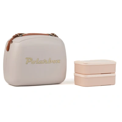 Abbildung von Polarbox Urban Retro Cooler Bag 6L Perla Gold