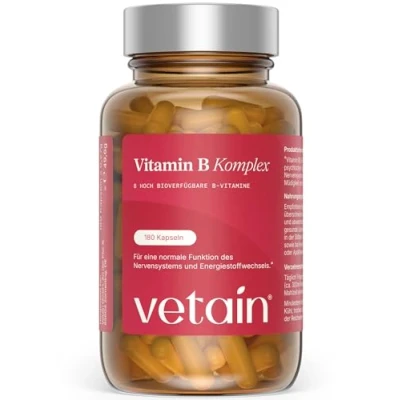 Abbildung von Vetain veganer Vitamin B Komplex 180 St