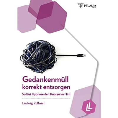 Abbildung von Gedankenmüll korrekt entsorgen. So löst Hypnose den Knoten im Hirn. Von Raucherentwöhnung bis Leistungssteigerung: Hypnosetherapie anwenden. Mit Übungen und Anleitung zur Selbsthypnose.