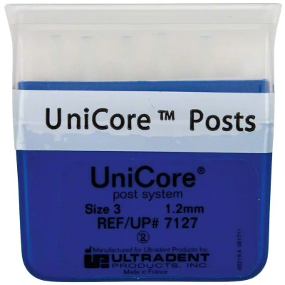 Abbildung von UniCore Stifte Gr. 3 blau 5 Wurzelstifte