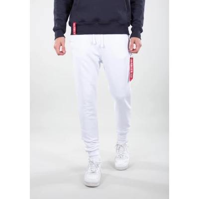 Abbildung von Alpha Industries Jogginghose, Herren, Größe: Small, Weiss