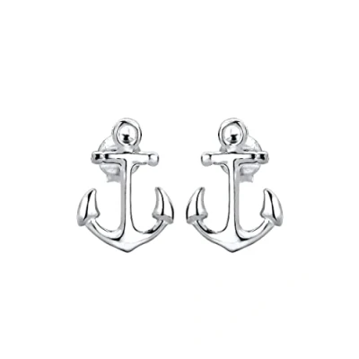 Abbildung von Elli Paar Ohrstecker Anker Maritim Sailor Meer Trend Urlaub 925 Silber,