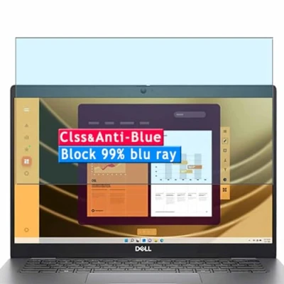 Abbildung von Vaxson Anti Blaulicht 9H Panzer schutz Glas kompatibel mit Dell Latitude 5000 5550 15.6&quot; Laptop Schutzfolie Bluelight Display folie Panzerfolie SchutzGlas folien PanzerGlas