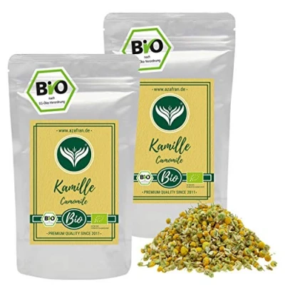 Abbildung von Azafran BIO Kamille Kamilleblüten lose getrocknet als Tee 500g