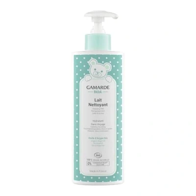 Abbildung von GAMARDE Bio Kosmetik: Baby Reinigungsmilch für Gesicht, Körper &amp; Po I 100% natürliches Babyprodukt Hypoallergene Lotion Creme Babys Kleinkinder Feuchtigkeitscreme 400 ml