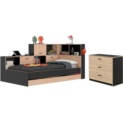 Abbildung von Gami Jugendzimmer Set &quot;Erwan&quot;, (2 St.), Ideal für Kinder und