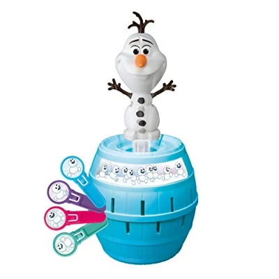 Abbildung von TOMY T73038 Pop Up Olaf Kinder Brettspiel, Familien und Vorschulkinderspiel, Action Spiel für zwischen 4 8 Jahren, Jungen Mädchen
