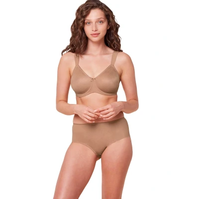 Abbildung von Triumph Essential Minimizer Bügel BH, Damen, Größe: 70D, Toast