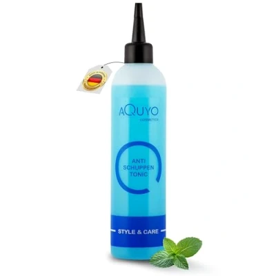 Abbildung von Anti Schuppen Tonic Kopfhaut Pflege bei trockener und juckender Haut (200ml) Haartonikum gegen Juckreiz Haarwasser mit Menthol, Panthenol &amp; Allantoin