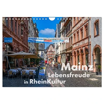 Abbildung von Mainz Lebensfreude in RheinKultur (Wandkalender 2025 DIN A4 quer), CALVENDO Monatskalender
