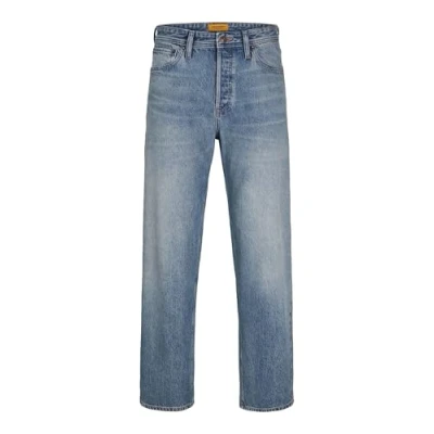 Abbildung von Jack &amp; Jones Jjieddie Jjioriginal Jeans Relaxed Fit, Herren, Größe: 42x34, Blue denim