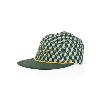 Abbildung von Blackskies Designer 5PANEL Cap, Größe: One Size, Green/gold