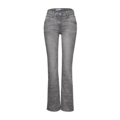 Abbildung von Cecil Jeans Bootcut, Damen, Größe: 36x28, Grau