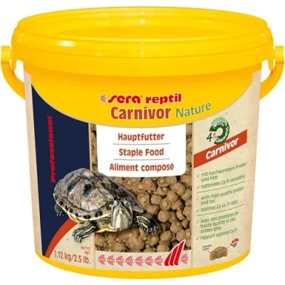 Abbildung von sera 1823, Schildkröte, Adult, Fischmehl, Maisstärke, Weizenkleber, Weizen­mehl, Gammarus (4 %), Brauerei­hefe, Volleipulver,..., 3800 ml, 1,12 kg