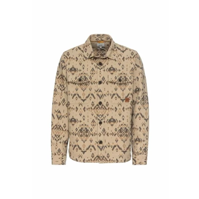 Abbildung von camel active MIT Jacquardmuster Leichte Jacke, Herren, Größe: XXL, Sand