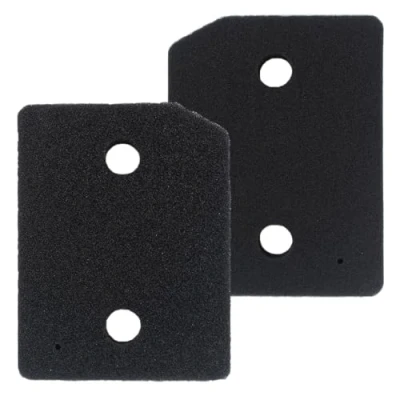Abbildung von 2Pcs Trockner Filter für Mie le T1 9164761,Trockner Filterschwamm,Filter Trockner,Fein Grob,Sockelfilter Trockner,Schwammfilter Filtermatte,für Wärmepumpentrockner,Wäschetrockner,207 x 157 30mm