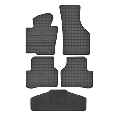 Abbildung von Fußmatten vorne 2er Set für VW Passat B7 3C 2010 2015 Gummi Gummimatten