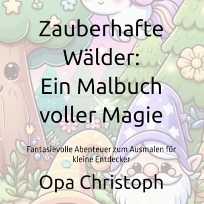 Abbildung von Zauberhafte Wälder: Ein Malbuch voller Magie: Fantasievolle Abenteuer zum Ausmalen für kleine Entdecker