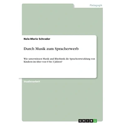 Abbildung von Durch Musik zum Spracherwerb: Wie unterstützen und Rhythmik die Sprachentwicklung von Kindern im Alter 0 bis 3 Jahren?