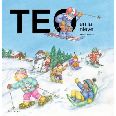 Abbildung von Teo en la nieve (Teo descubre el mundo)