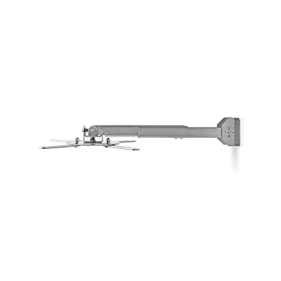 Abbildung von Projektorhalterung Vollbeweglich 10 kg drehbar kippbar Stahl Silber