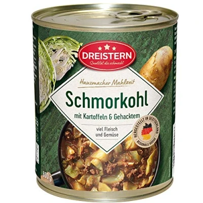 Abbildung von ostprodukte versand Dreistern Schmorkohl 800g