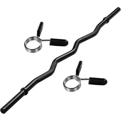 Abbildung von MOVIT Curlstange Profi SZ Curlstange, 30mm Hantelstange, Stahl, (SZ Stange), Auswahl: 120cm (7kg) o. 130cm (8kg), Farben in Schwarz oder Chrom