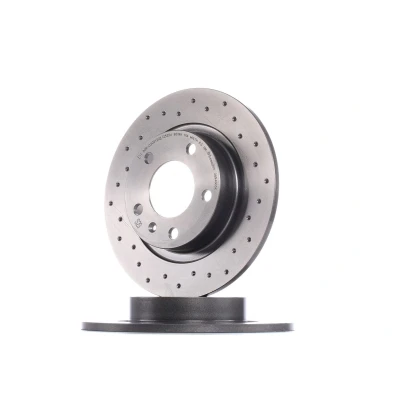 Abbildung von BREMBO XTRA LINE 08.9460.3X Bremsscheibe 264 10 5 voll, gelocht beschichtet mit Schrauben OPEL: Adam, Corsa D Schrägheck, E Schrägheck