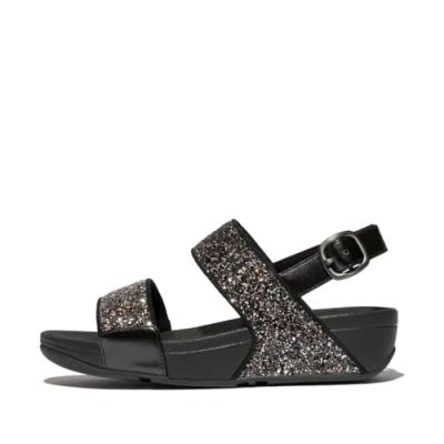 Abbildung von Fitflop LULU Sandale, Keilsandale, Sommerschuh mit Glitter