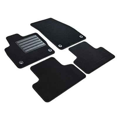 Abbildung von MDM SP 1850 Fußmatten Velours Autoteppich passend für Land Rover Evoque I 07.2011&gt;03.2019, black