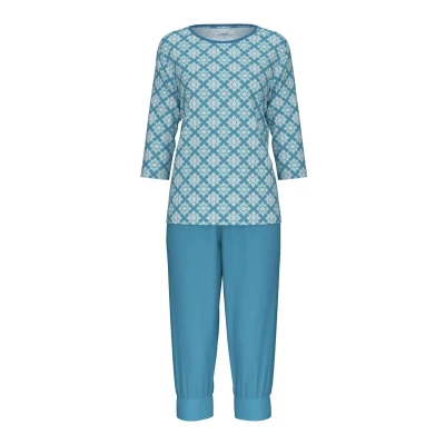Abbildung von Calida SET Nachtwäsche Set, Damen, Größe: 36/38, Niagara blue