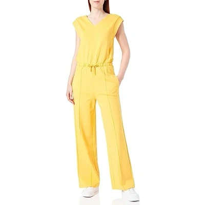 Abbildung von comma casual identity Overall Jumpsuit, Damen, Größe: 44, Gelb