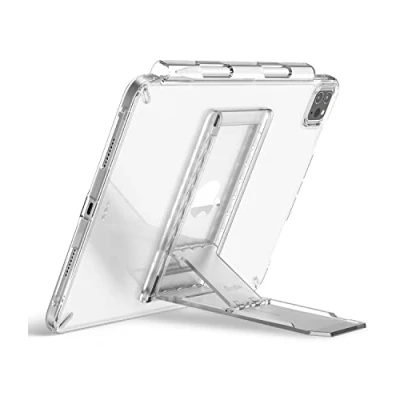 Abbildung von Ringke Outstanding Tablet Ständer Halterung Klebstoff Aufkleber Verstellbarem Betrachtungswinkel Kompatibel mit Tablets, E Reader Clear Mist