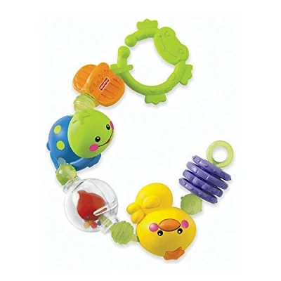 Abbildung von Mattel Fisher Price N2862 0 Rasselkette, Spielzeug ab 3 Monaten