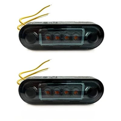 Abbildung von MelTruck® 2x LED Umrissleuchte Begrenzungsleuchte Positionsleuchte 12V 24V PKW LKW Anhänger