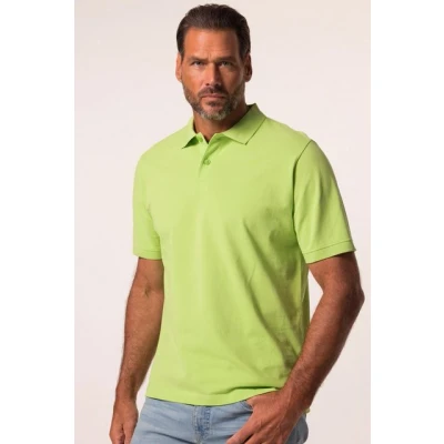 Abbildung von JP1880 Knopfleiste Kragen Poloshirt, Herren, Größe: 4XL, May green