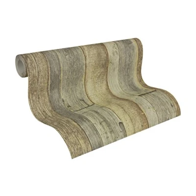 Abbildung von living walls Vliestapete &quot;Best of Wood`n Stone 2nd Edition&quot;, Holz, Tapete Holzoptik matt leicht strukturiert