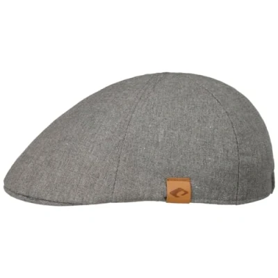 Abbildung von CHILLOUTS Schiebermütze aus 100% Baumwolle Flat Cap Shelton Ivy Herren grau L XL
