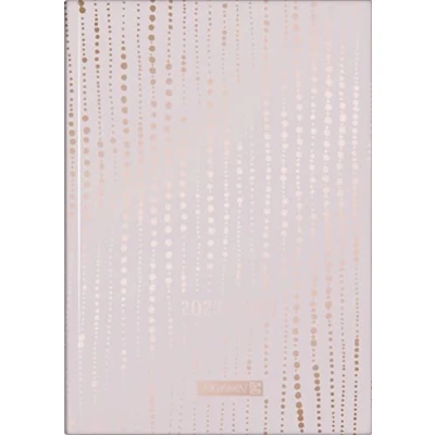 Abbildung von BRUNNEN Schülerkalender „Pearls“ 2023/2024 2 Seiten = 1 Woche A5 rosa