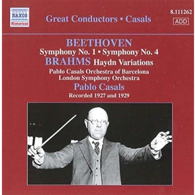 Abbildung von GREAT CONDUCTORS Pablo Casals dirigiert Beethoven und Brahms