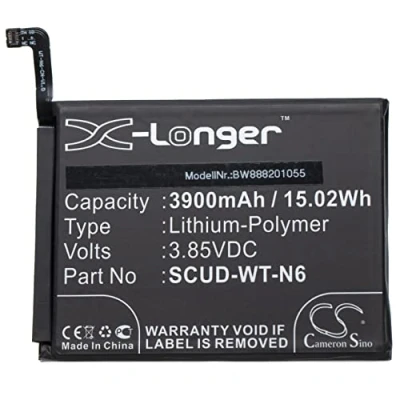 Abbildung von vhbw Akku kompatibel mit Samsung Galaxy A20s, A20s 2019, 2019 Dual SIM Handy Smartphone Telefon (3900mAh, 3,85V, Li Polymer)