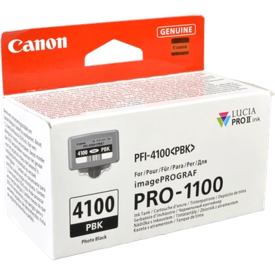 Abbildung von Canon PFI4100PBK IPF Tinte Photo Schwarz