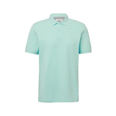 Abbildung von s.Oliver Poloshirt aus Baumwollpiqué Minze S
