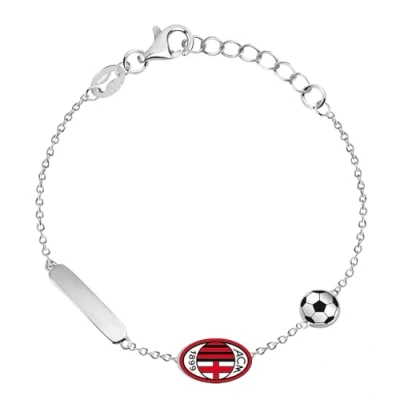 Abbildung von AC Milan LOWELL Armband aus Stahl für Kinder, Piccola, Edelstahl, Kein Edelstein