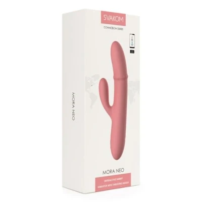 Abbildung von Rabbitvibrator „Mora Neo“ mit beweglichem Massagering