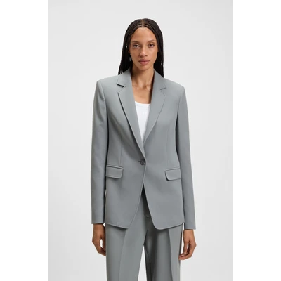 Abbildung von BOSS Jabla Blazer, Damen, Größe: 36, Grey