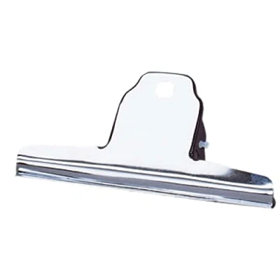 Abbildung von ALCO Albert 772S27 Briefklemmer aus Metall, 125 mm, Klemmvolumen 40 vernickelt, 1 Stück