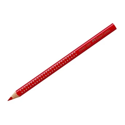 Abbildung von FABER CASTELL 110921 Buntstift Jumbo Grip, geraniumrot hell, 1 Stück